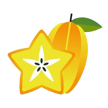Kamaranka — starfruit logo